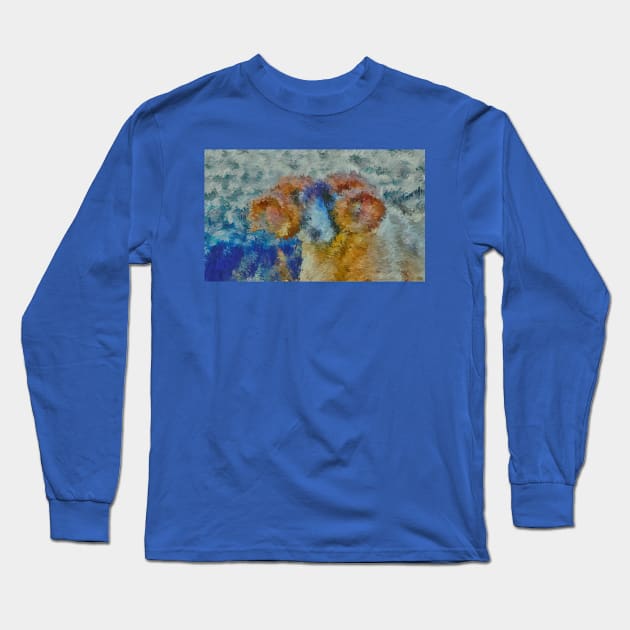 WELSH MOUNTAIN IMPRESSION Long Sleeve T-Shirt by dumbodancer